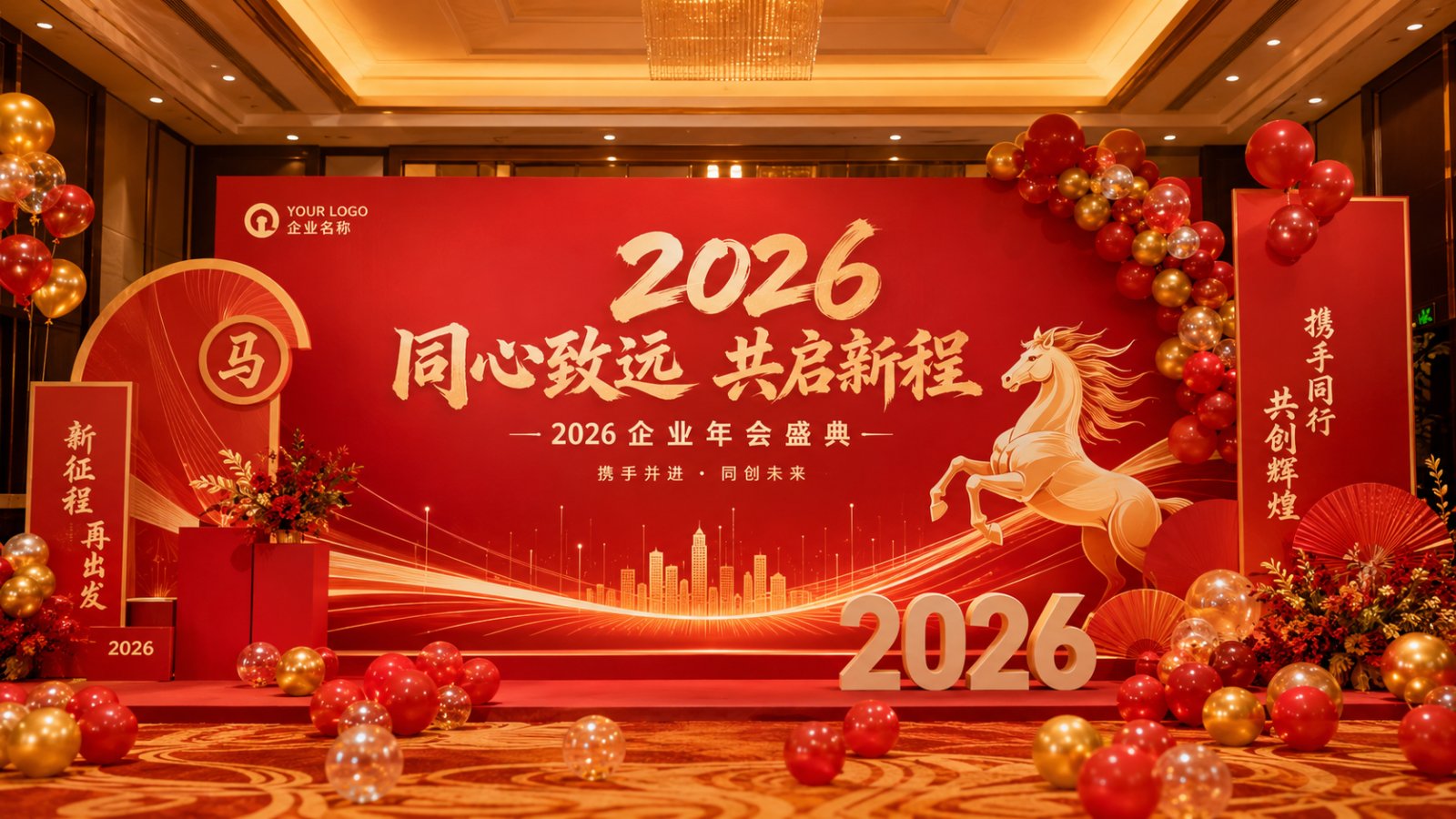 企业年度盛典 · 年会布置